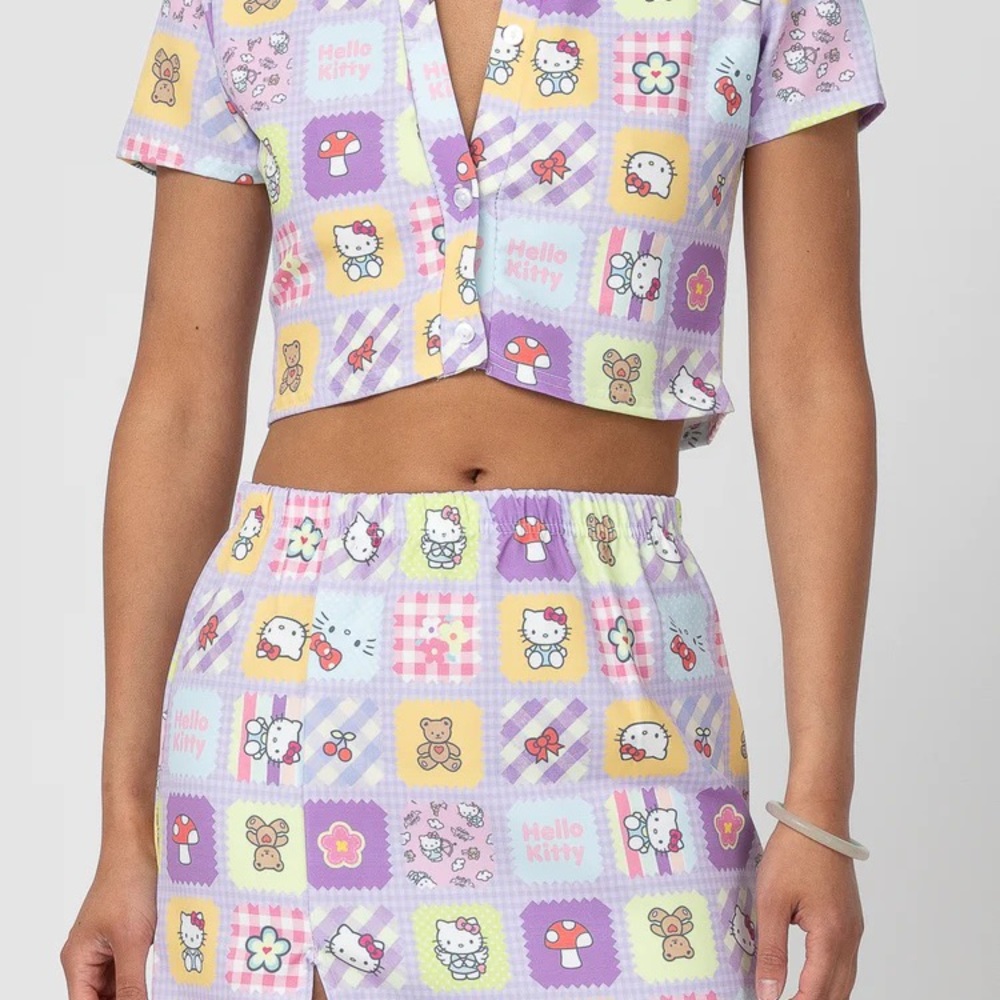 Hello Kitty Patchwork skirt - Picture 4 of 4